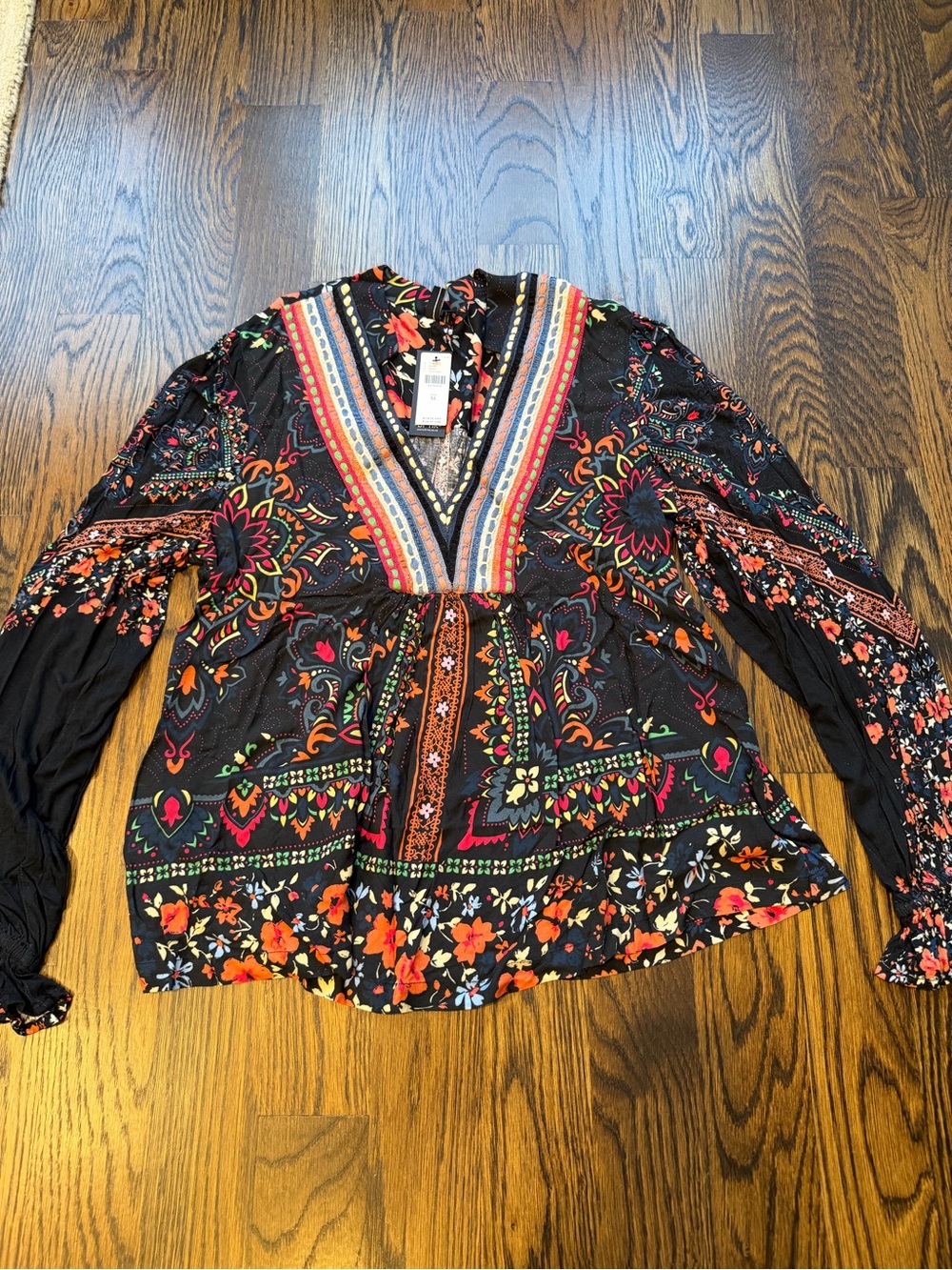 Anthropologie Bl-nk Stephanie long sleeve top. NWT.